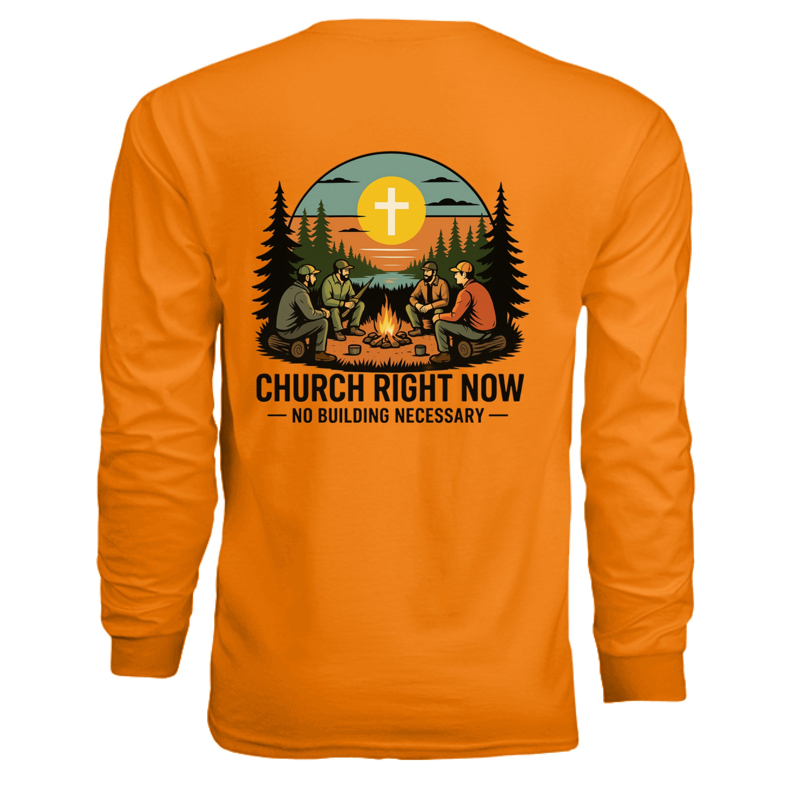 SAFETY ORANGE - BACK